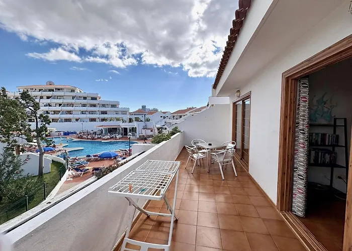 Garden City Costa Adeje 1 Bedroom Apartment Large Balcony Close To Beach Appartement